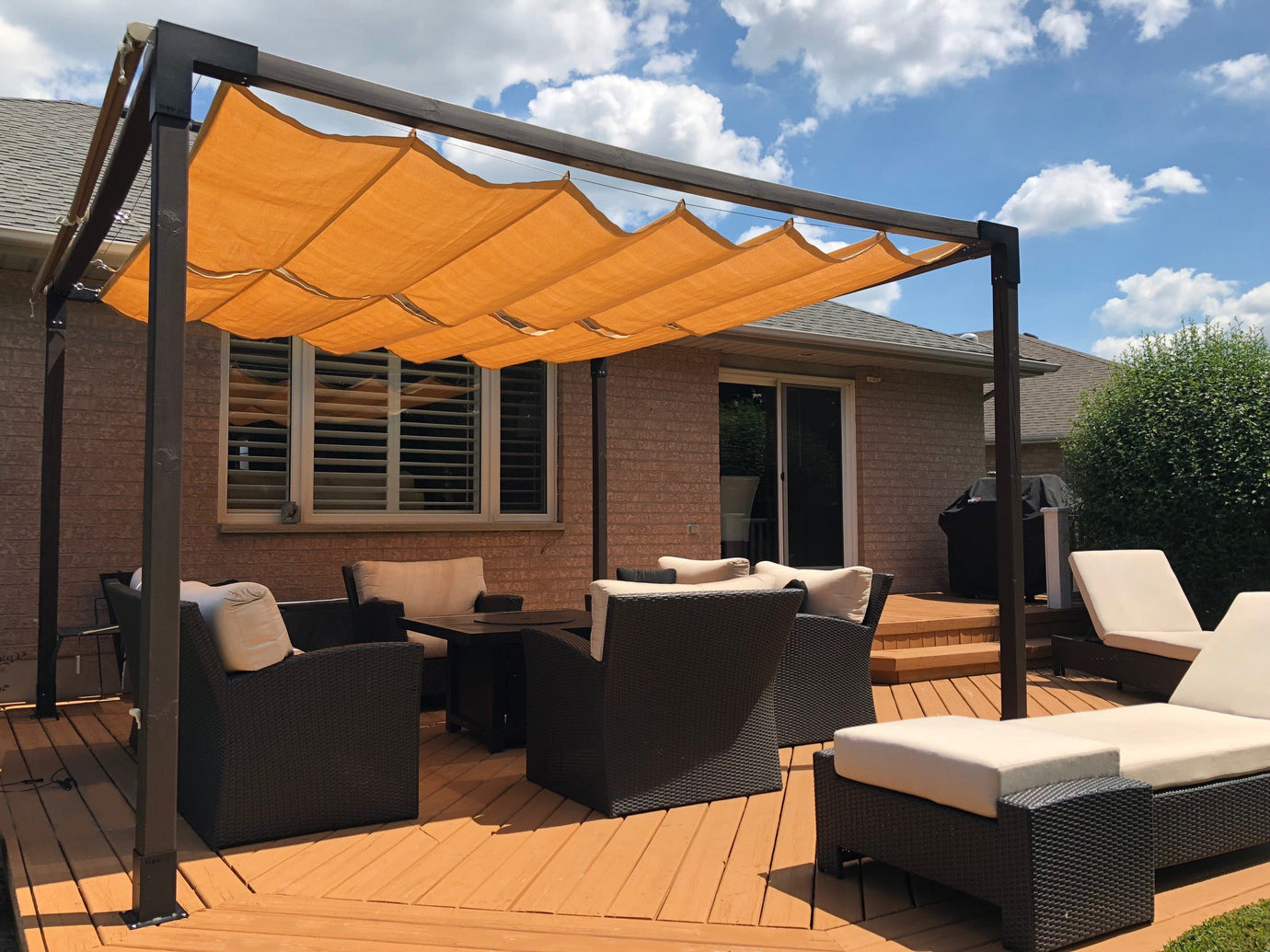 Custom Clearance Roman Shades