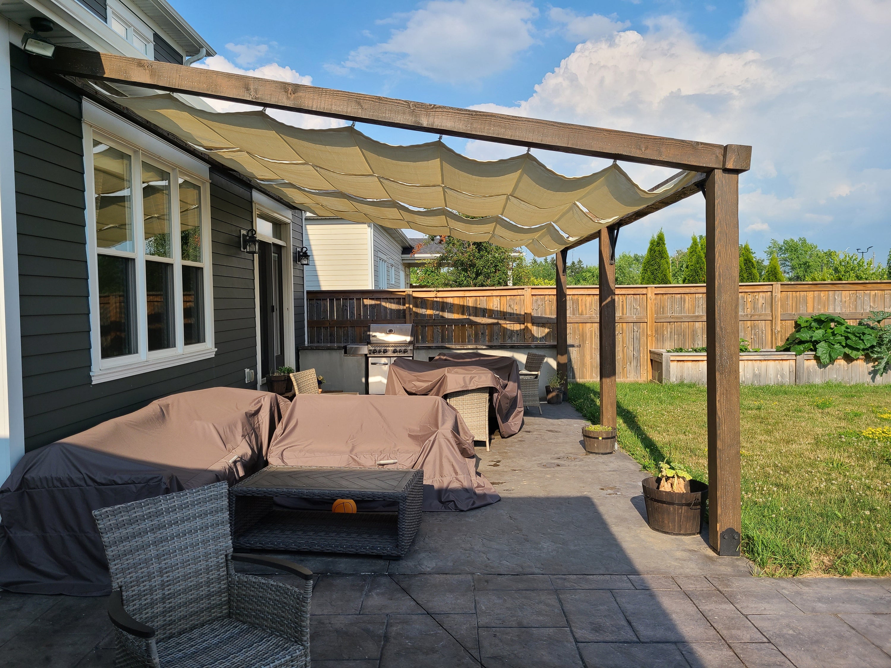 Custom Sized Roman Shades