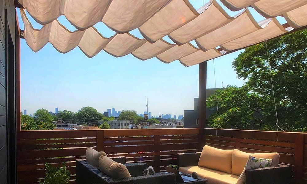 Commercial Roman Shades