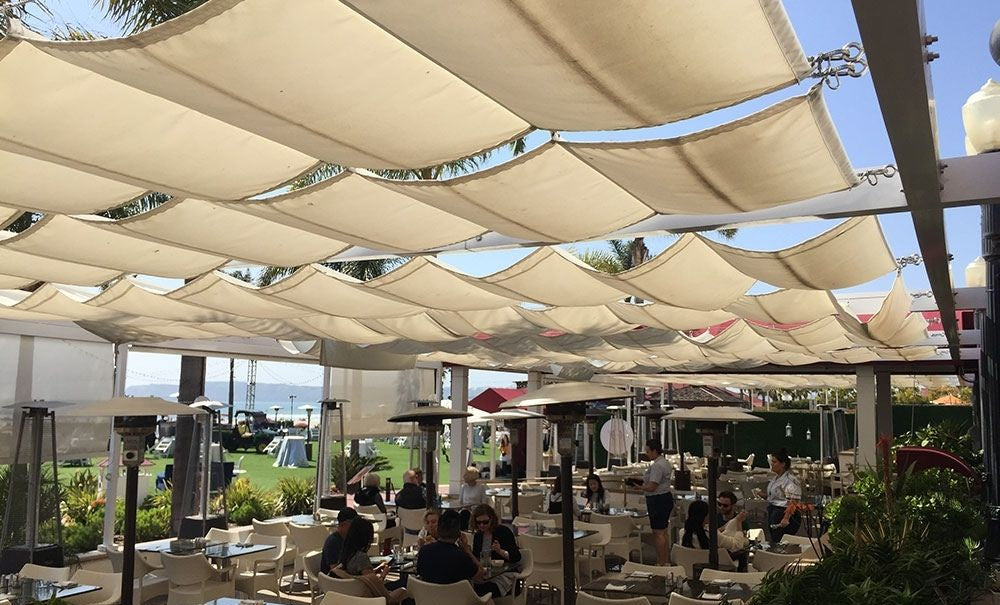 Commercial Roman Shades