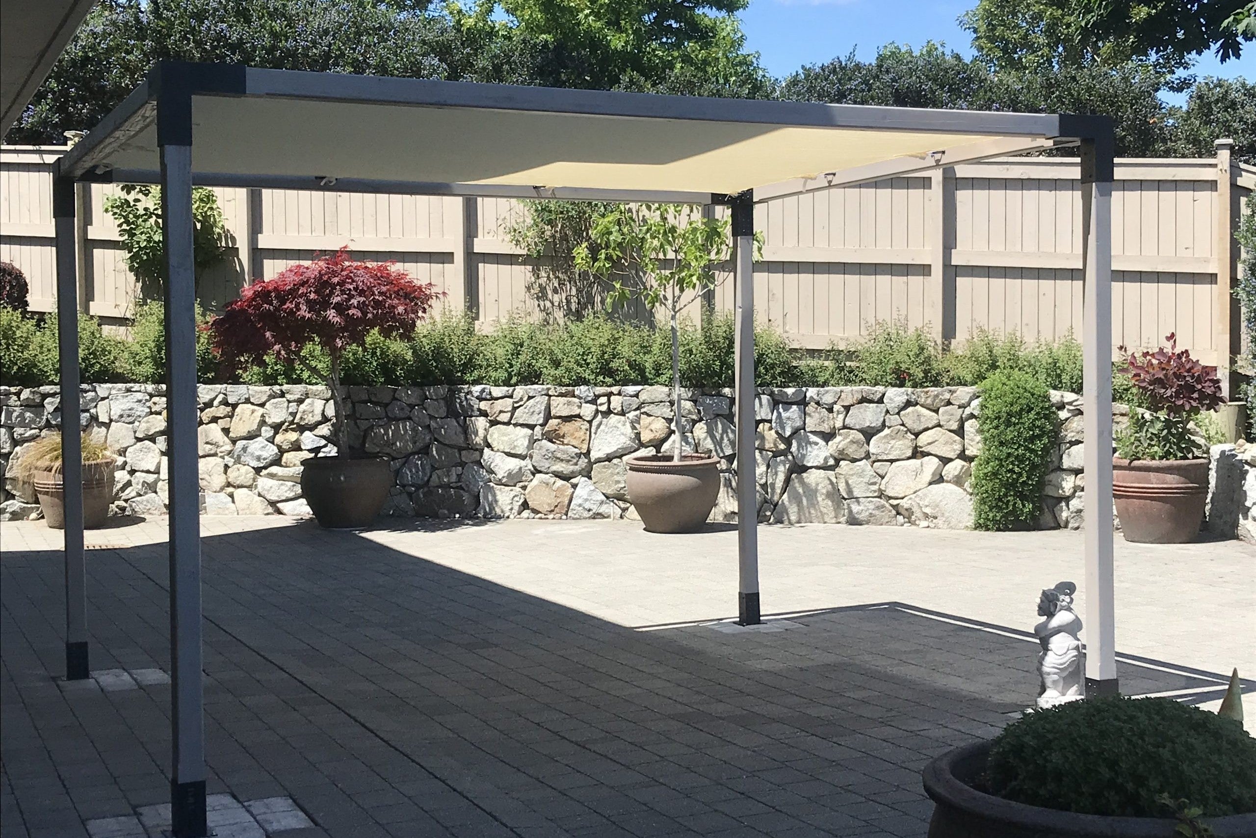 Custom Pergola Shade Panels